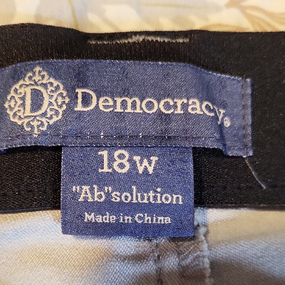 Democracy Absolution Gray Pants- 18W - Picture 2 of 9